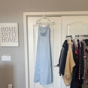 Morgan & Co. Light Blue Maxi Dress